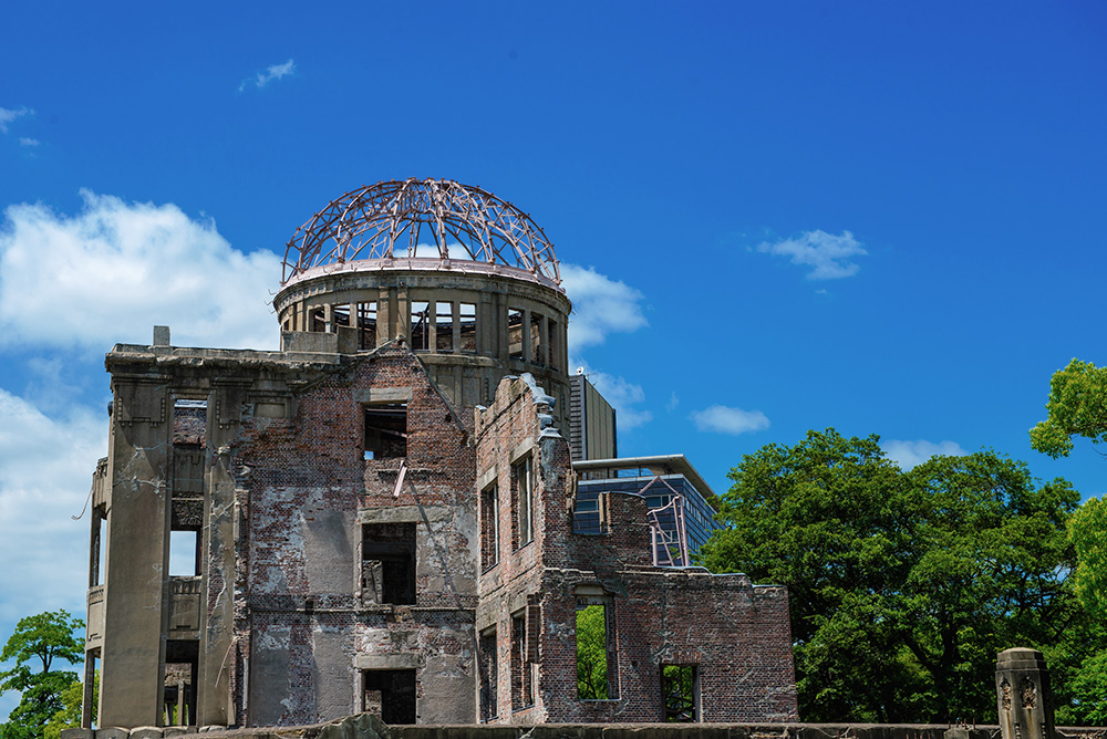 唯一の被爆国：広島原爆ドーム