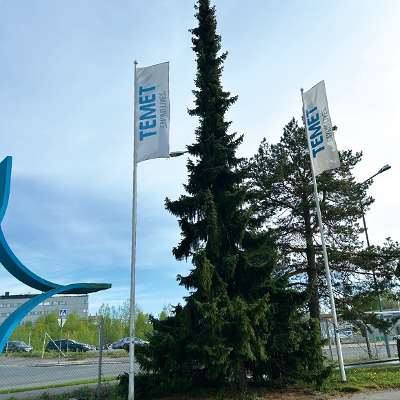 フィンランド・TEMET社・本社