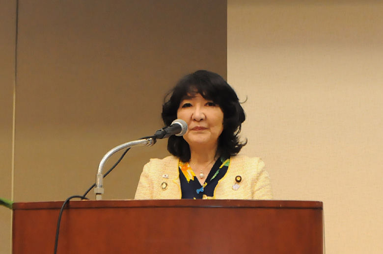 シェルター議連幹事長の片山さつき参議院議員