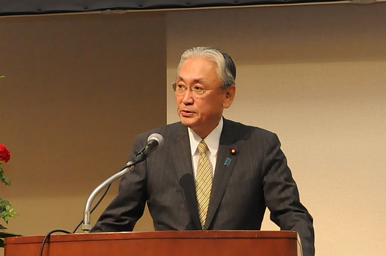 シェルター議連代表の古屋圭司衆議院議員