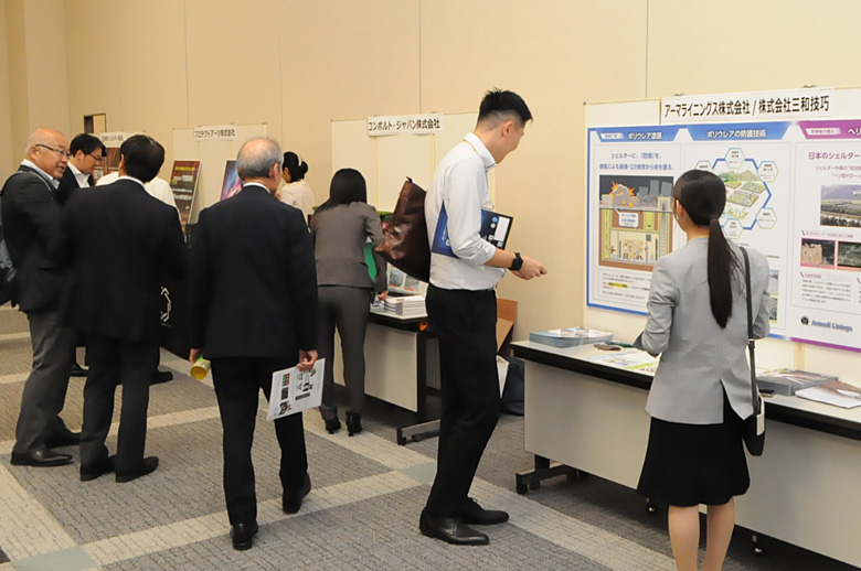 高い技術力を活用したシェルター設備の国産化が進む