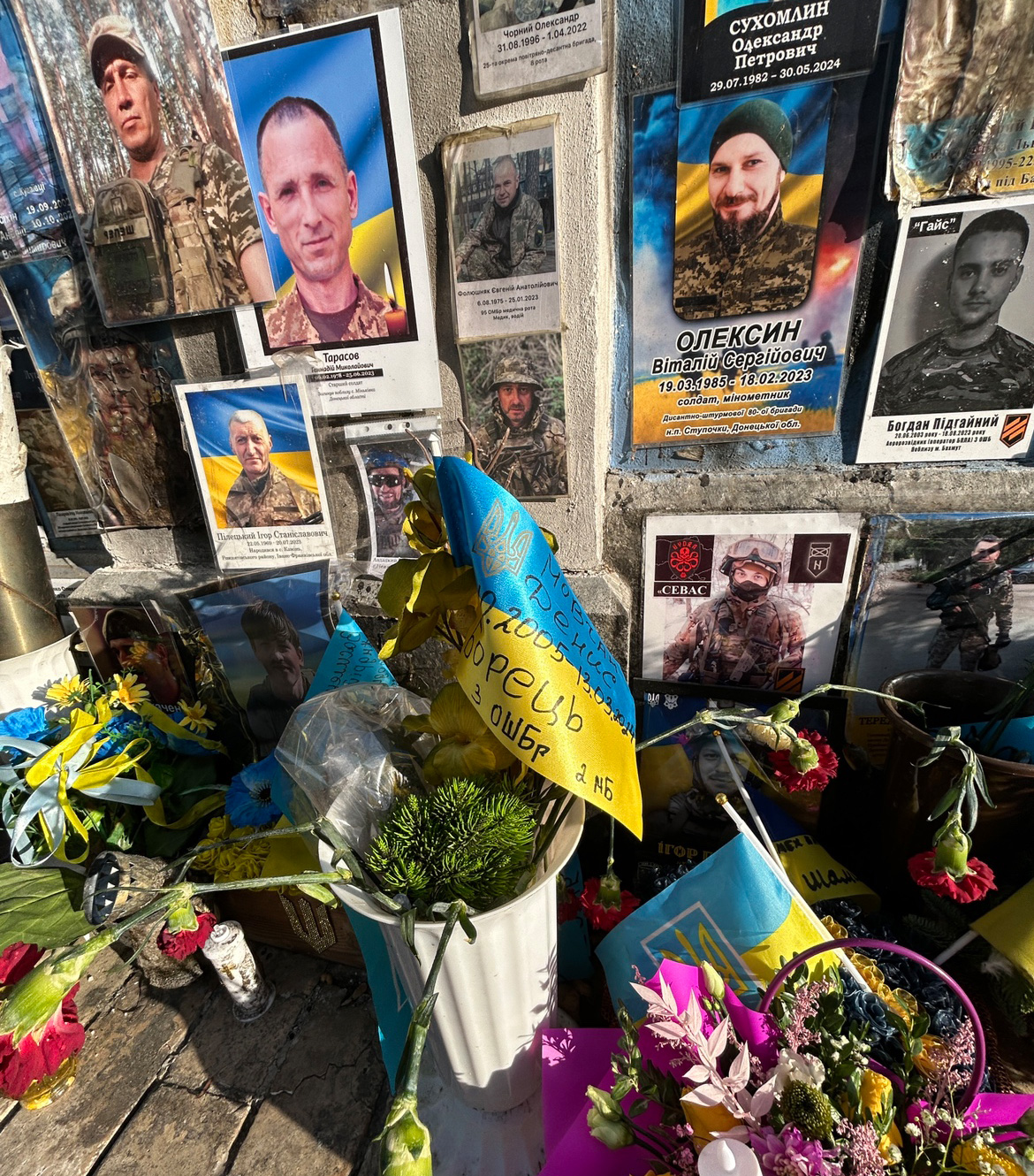 2025年2月 ウクライナ現地視察にて撮影